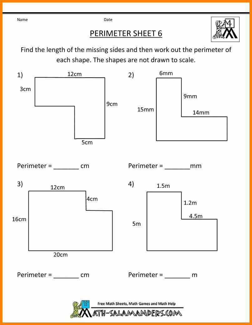 Area Of Irregular Shapes Worksheet 6Th Grade Try This Sheet