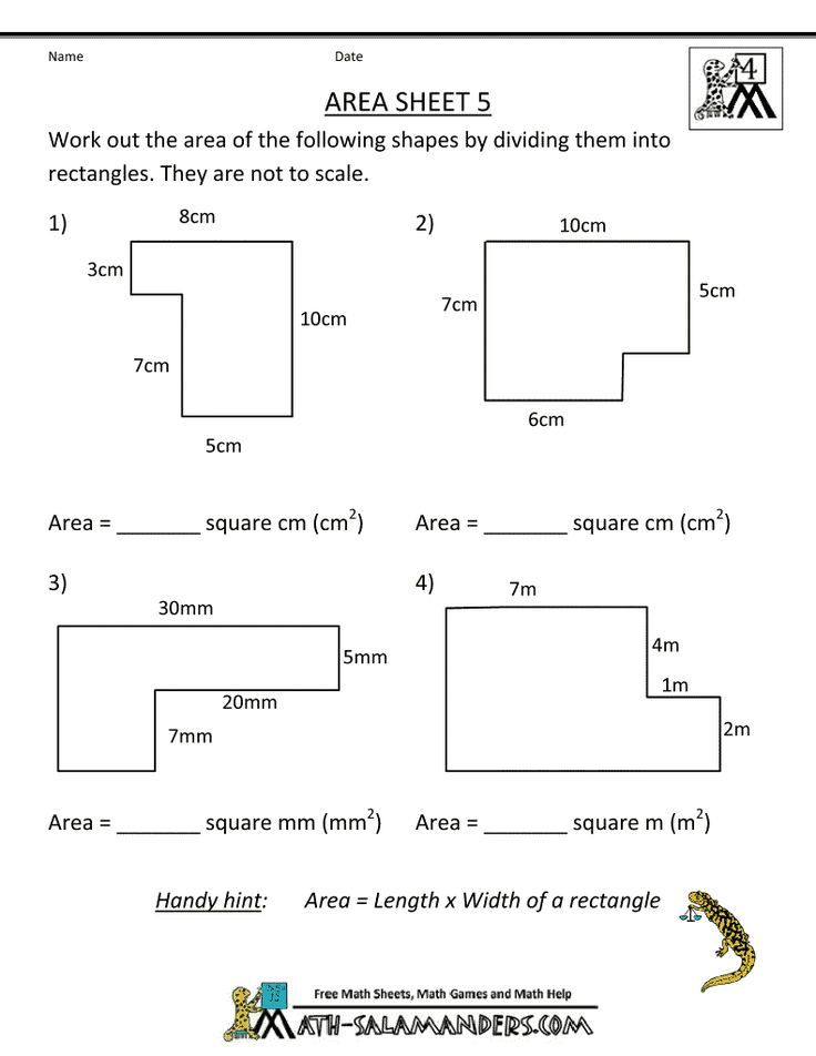 Area Of Irregular Shapes Worksheet Englishworksheet My Id