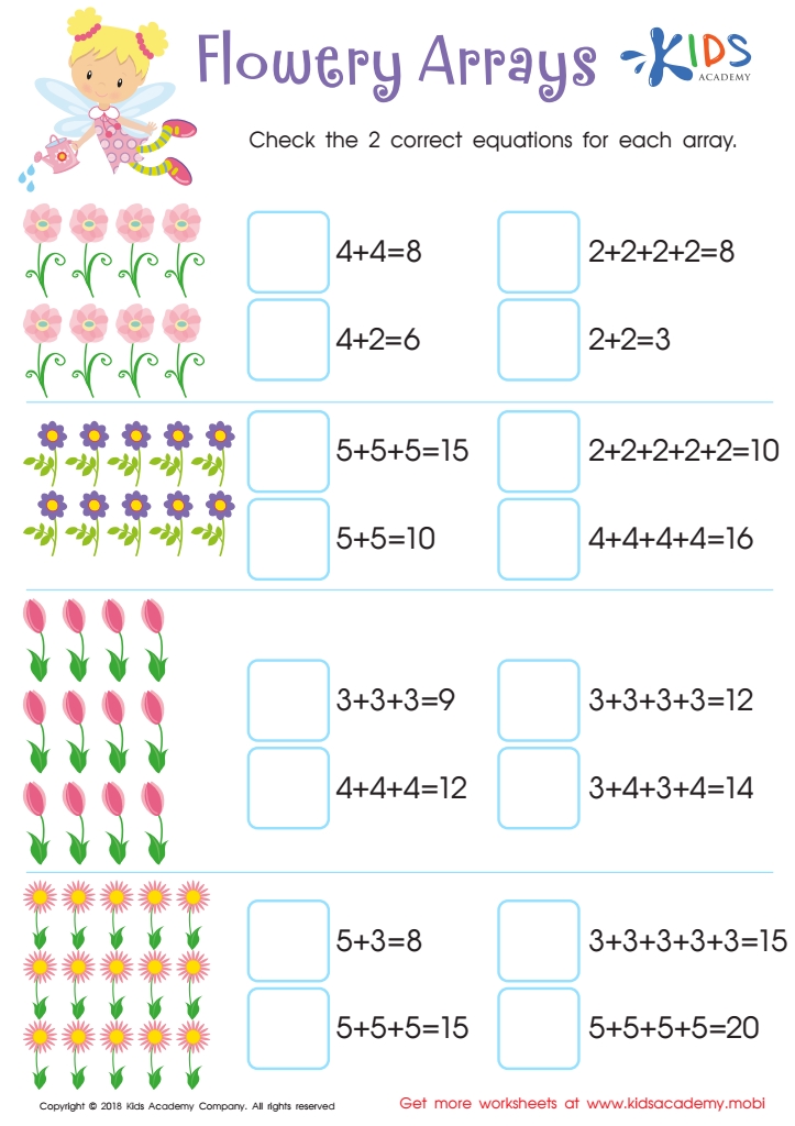 2nd Grade Array Worksheets Made Easy