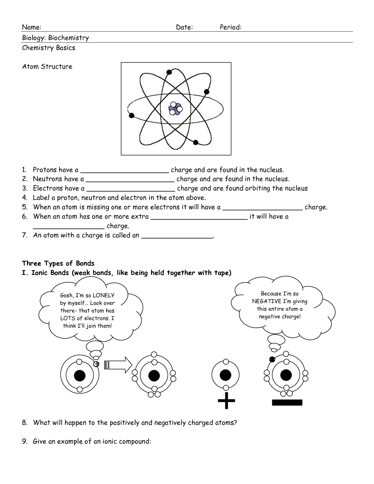 Unlocking Atom Structure with Worksheets Made Easy