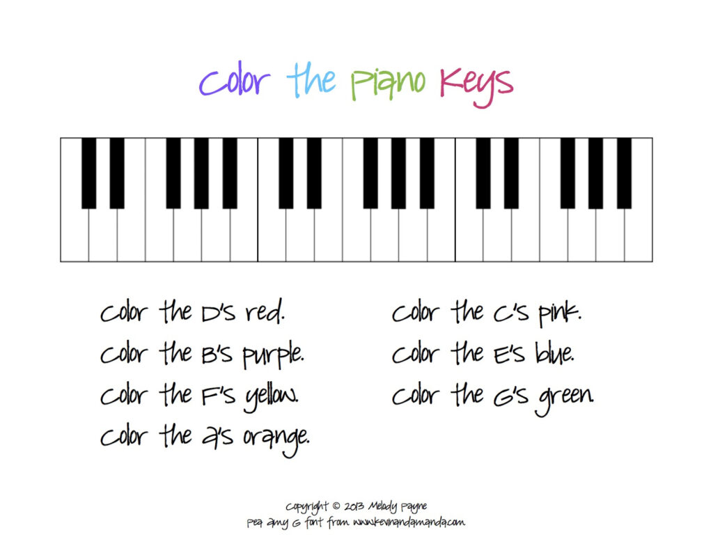 7 Essential Piano Worksheets for Beginners