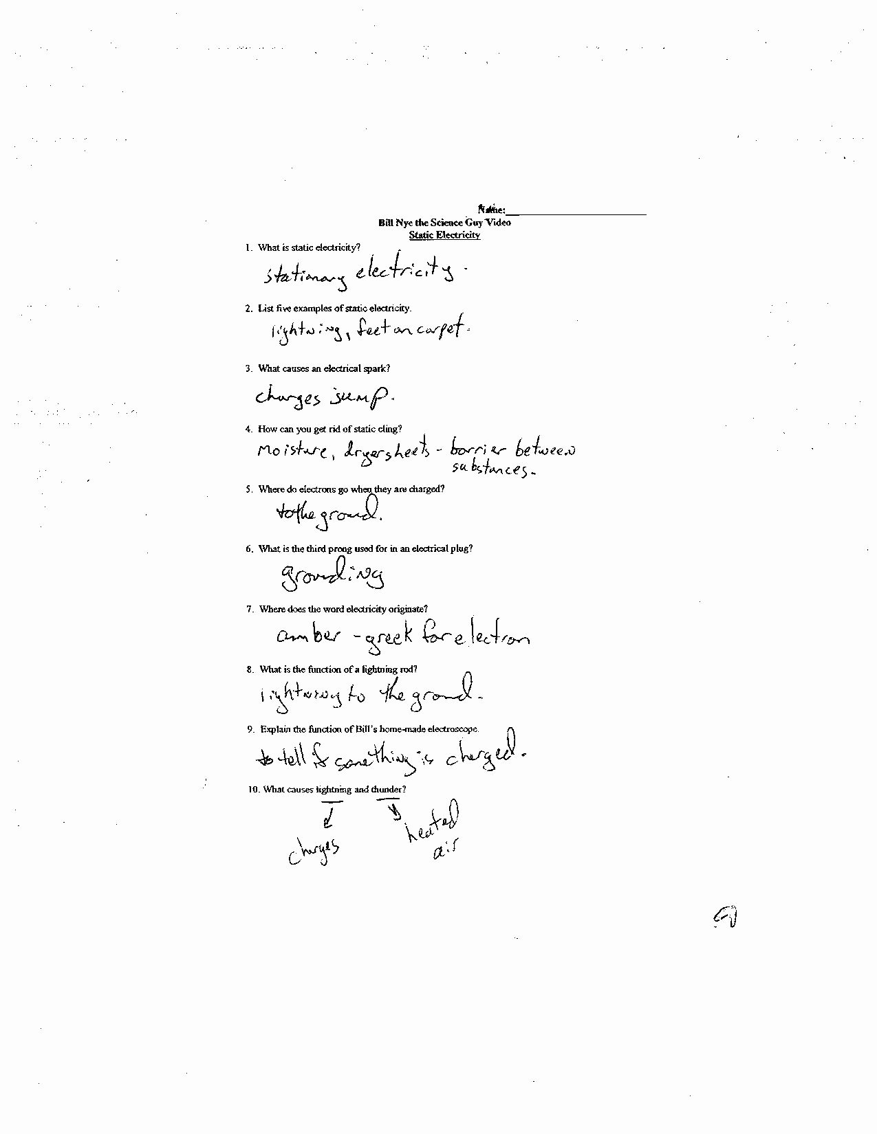 5 Ways to Master Bill Nye Magnetism Worksheet