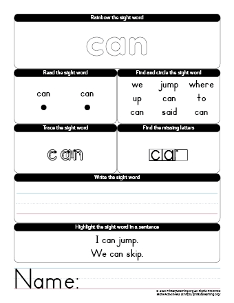 Can Sight Word Worksheets Really Help Students Read?