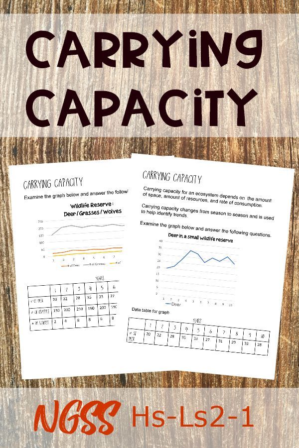 Carrying Capacity Worksheet Answer Key Guide