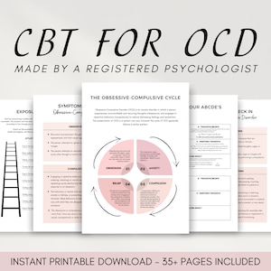 CBT for OCD Worksheets and Exercises for Symptom Relief