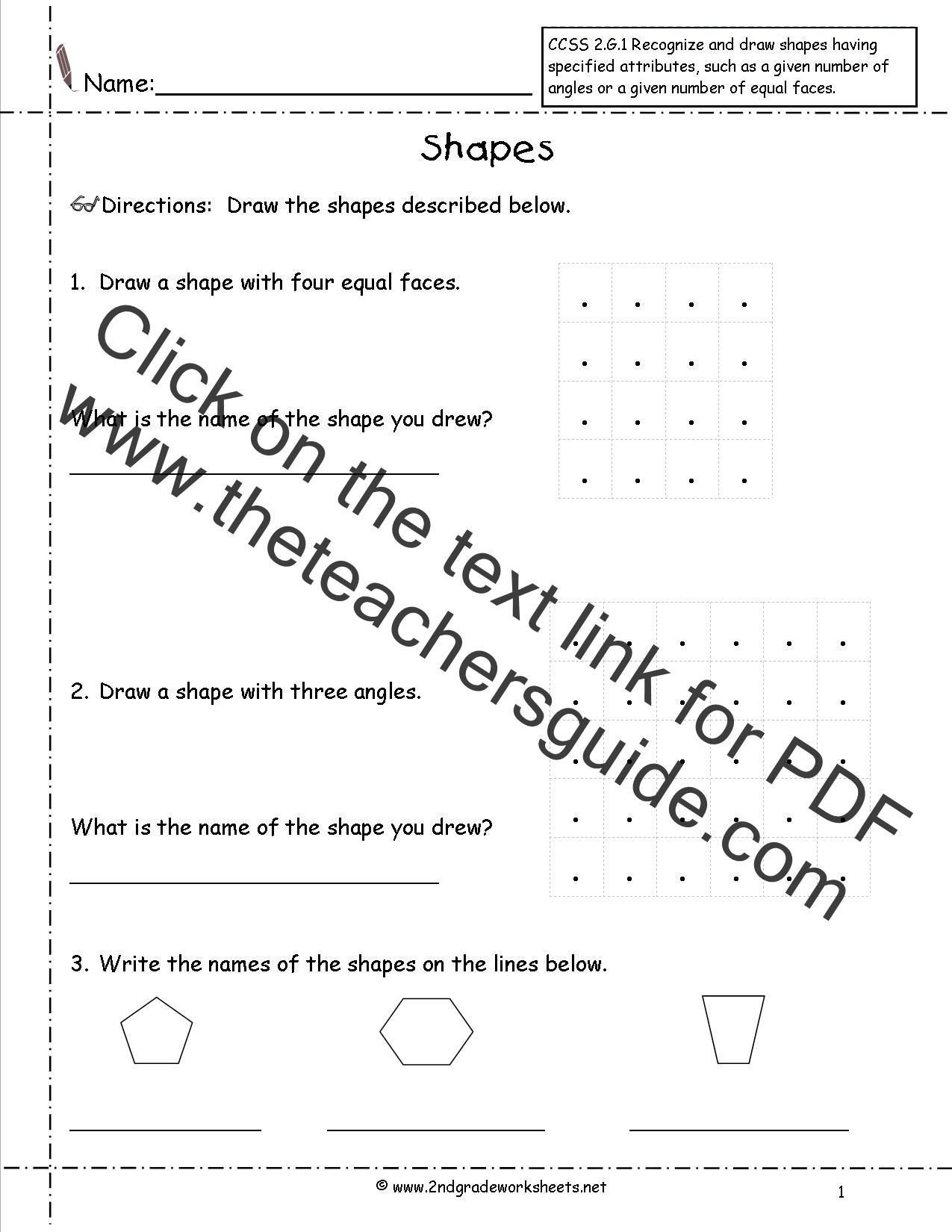 Ccss Worksheets By Grade Level