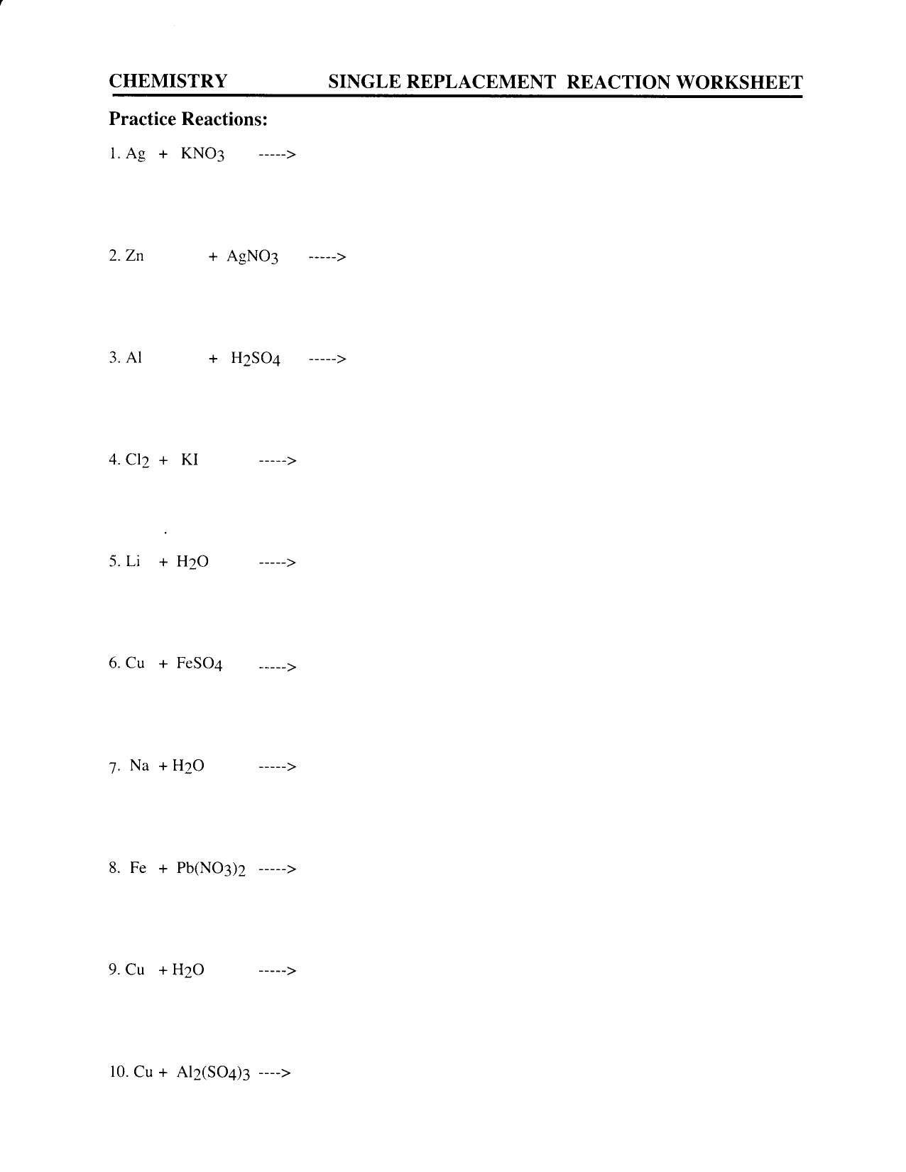 5 Tips for Mastering Single Replacement Reactions