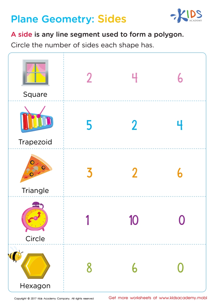 Mastering Circle Geometry with Free Worksheets