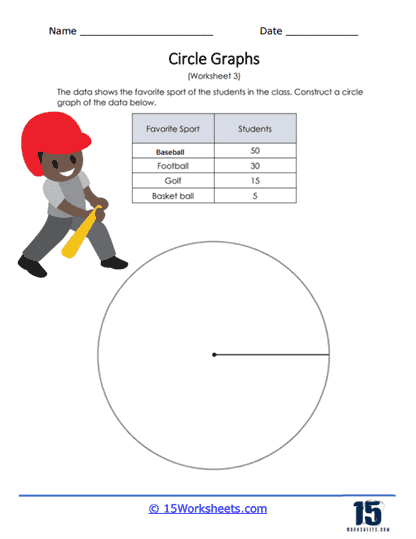 Circle Graph Worksheets Pdf