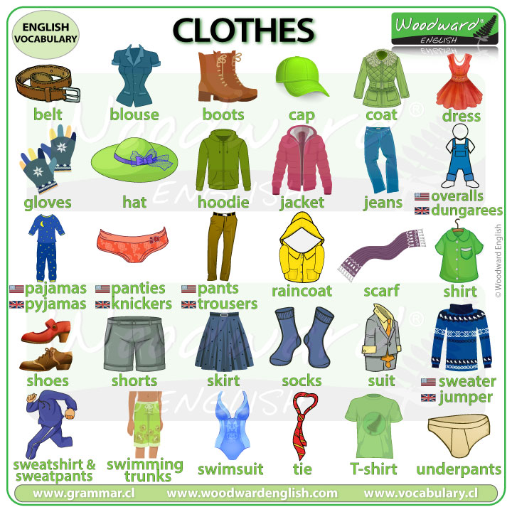 Clothes Worksheet For Grade 5