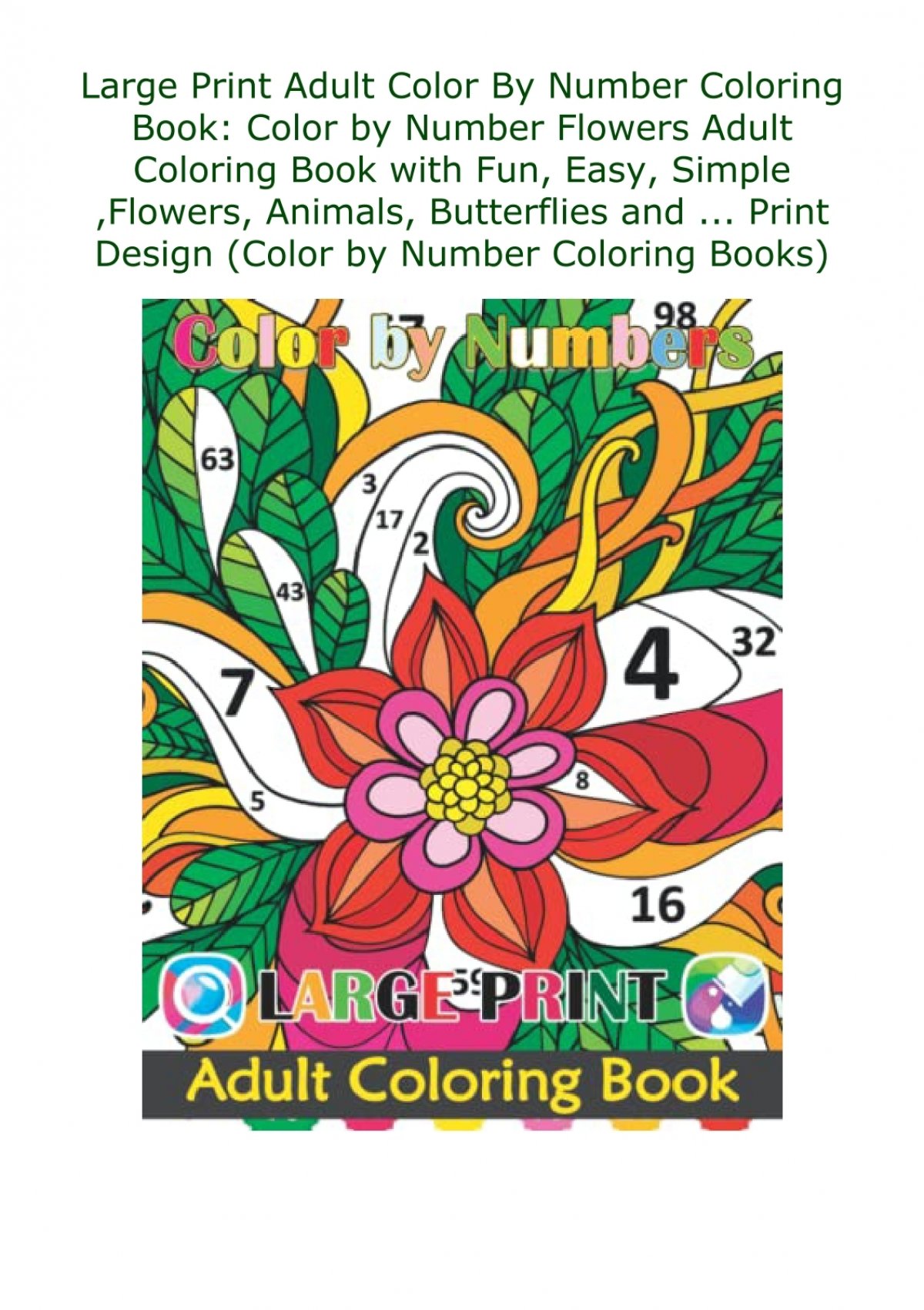 Color By Number Pdf