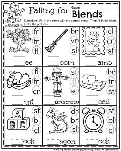 Coloring Pages Kids Free Printable Phonics Worksheets 1St Grade