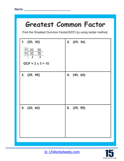 5 Ways to Find Common Factors Easily