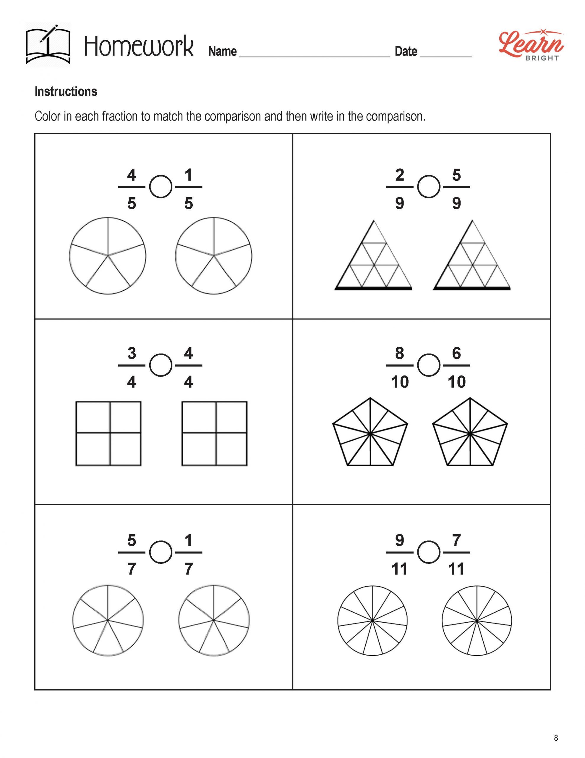 5 Ways to Compare Fractions with Models Easily