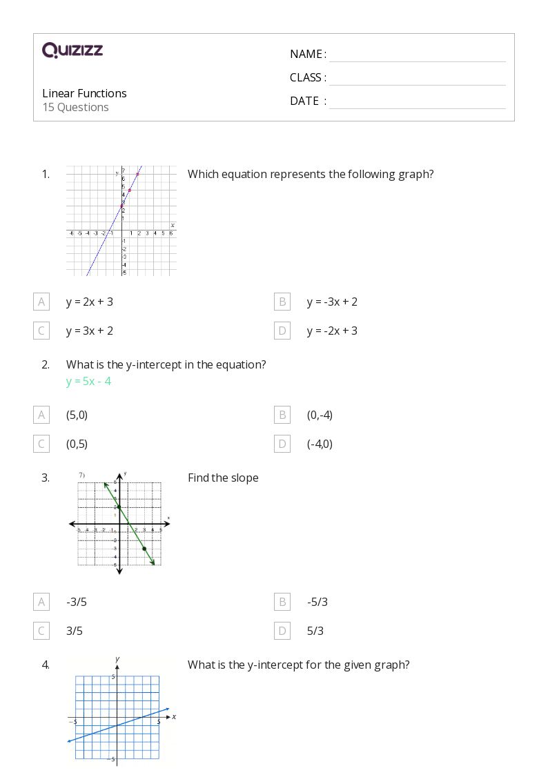 5 Ways to Master Linear Functions Comparison