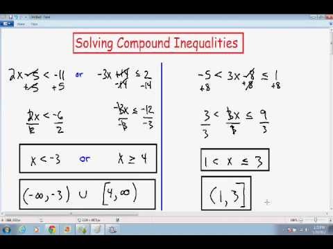 5 Ways to Solve Compound Inequalities Easily