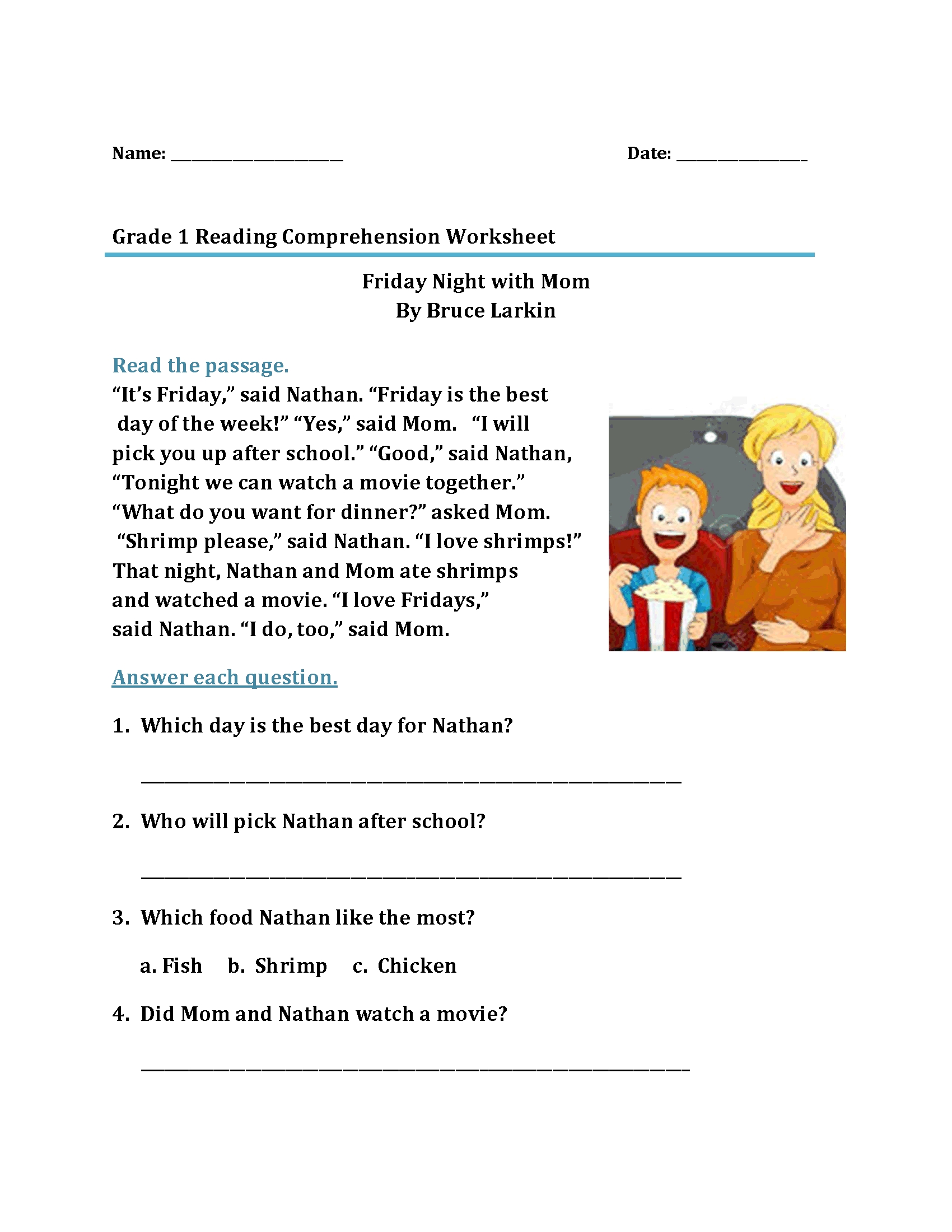 7 Ways to Improve Reading with Grade 1 Worksheets