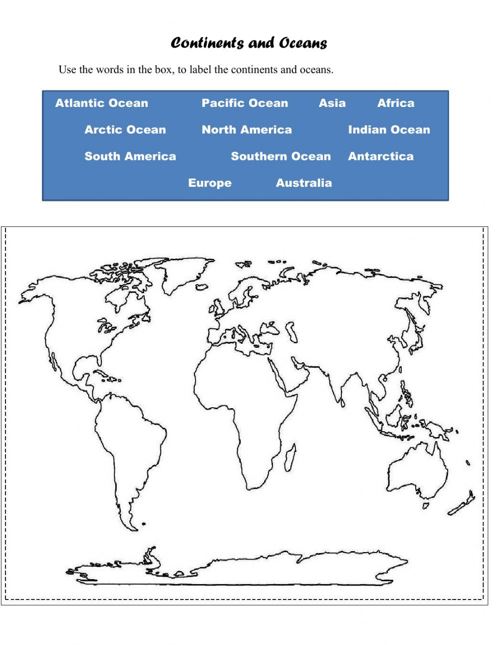 7 Fun Ways to Learn Continents and Oceans