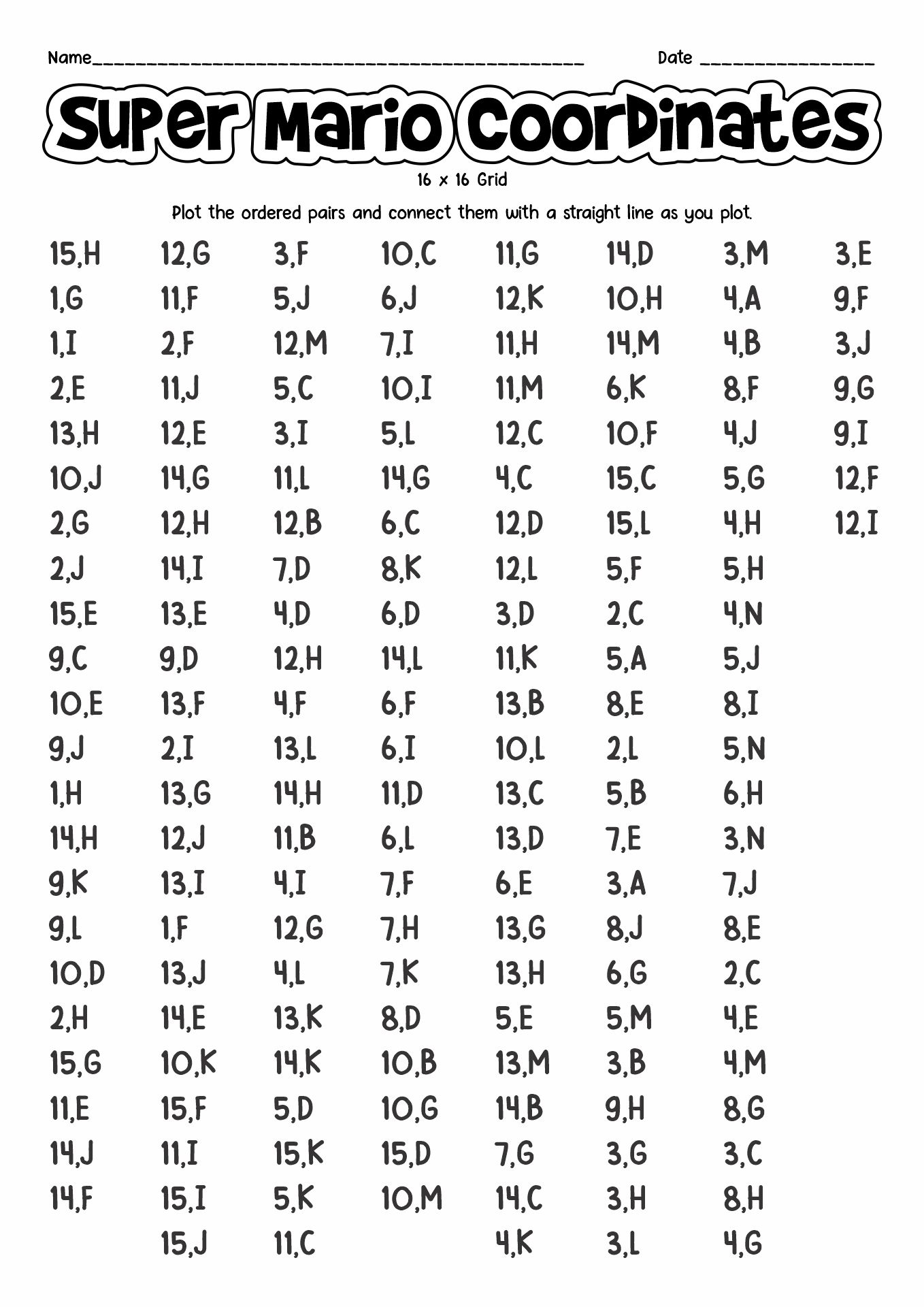 6 Ways to Master Coordinate Plane Worksheets