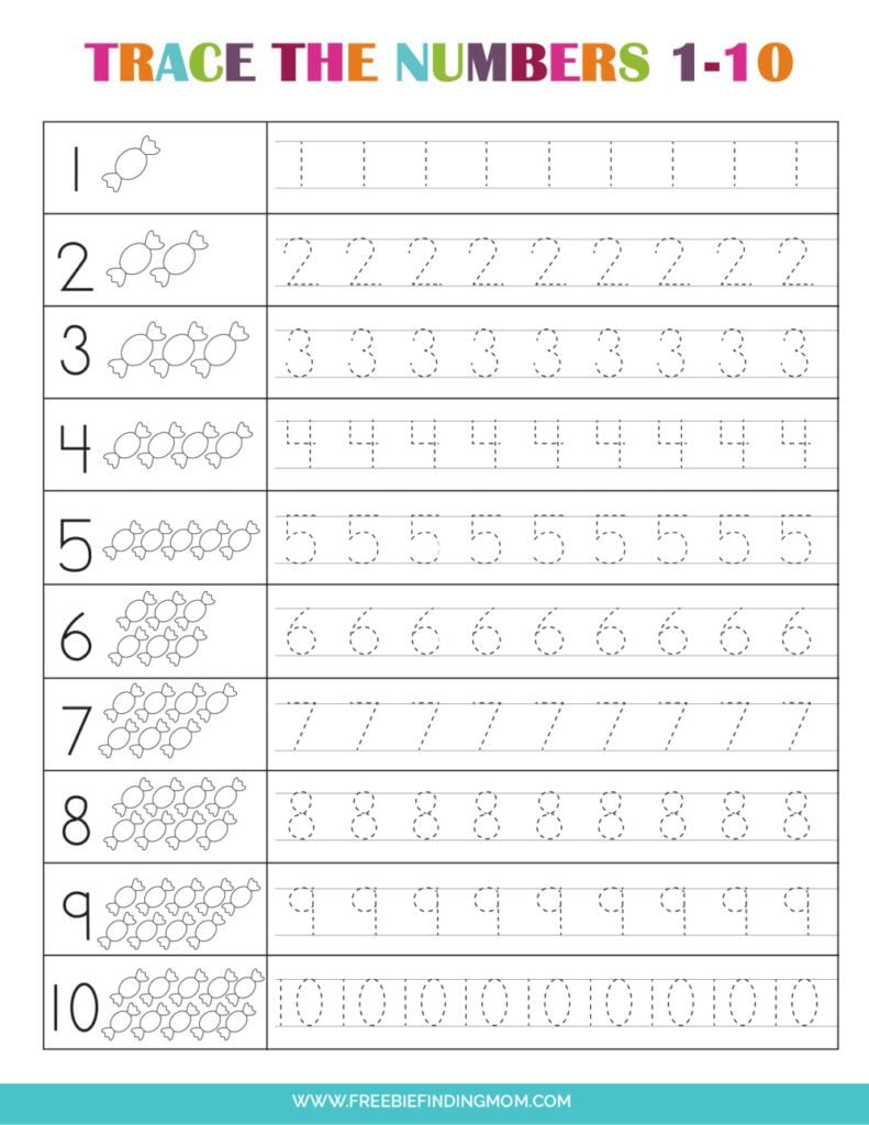 Counting By 10 Worksheets