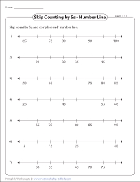 5 Ways to Master Counting by 5 Worksheets