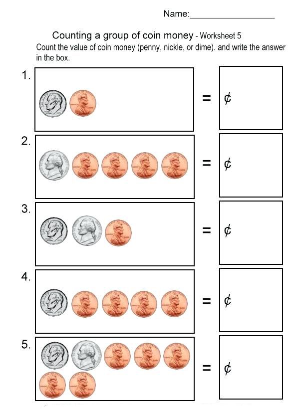 10 Ways to Master Counting Money Worksheets