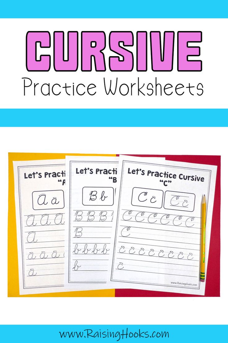 Cursive Handwriting Practice Sheets Pdf