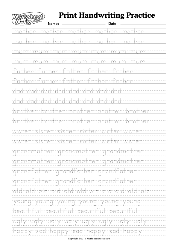 Cursive Handwriting Worksheets 5Th Grade Download Printable Cursive