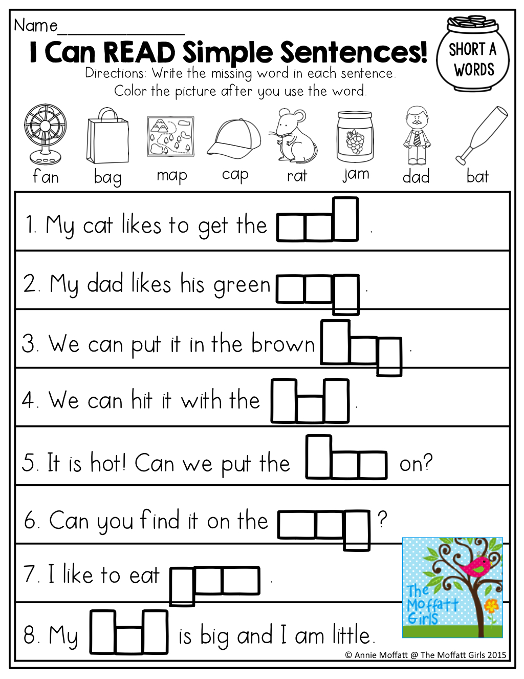 CVC Word Worksheets for Early Reading Success