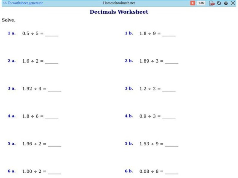 5 Ways to Master Decimals Divided by Whole Numbers