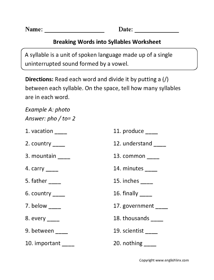 5 Ways to Decode Multisyllabic Words