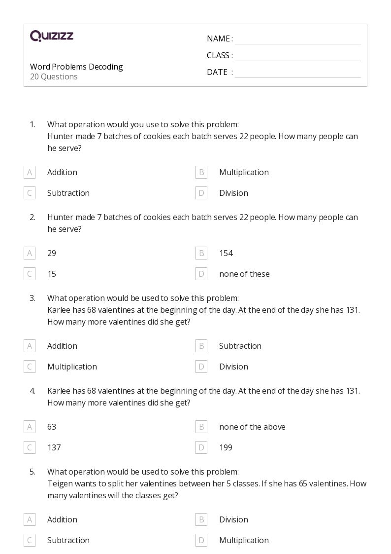 5 Ways to Decode Words with Worksheets