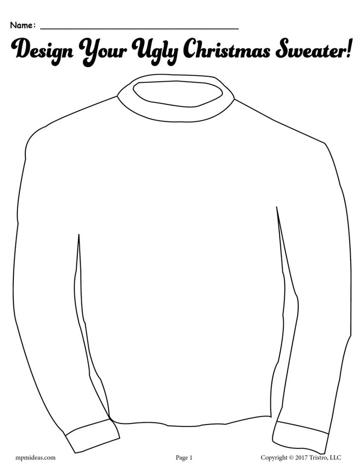 Design 5 Ugly Christmas Sweaters in 5 Easy Steps