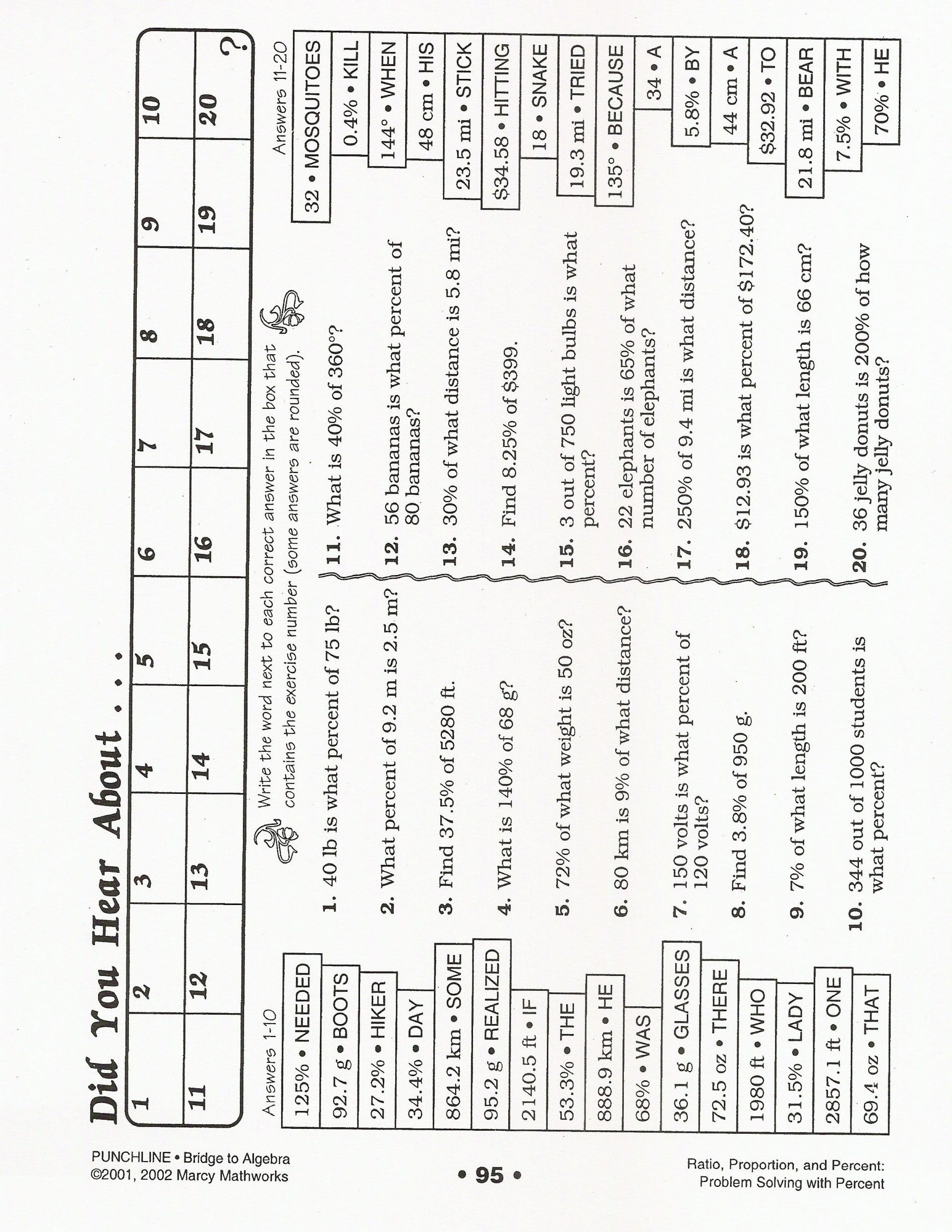 Hear About the Worksheet Answers Explained