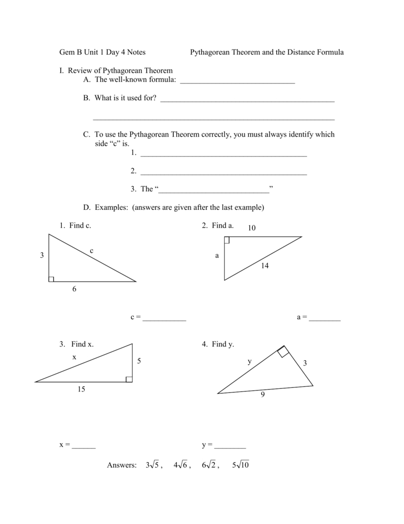 5 Ways to Master the Distance Formula Worksheet