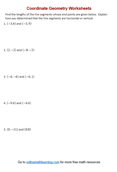 Distance on a Coordinate Plane Made Easy