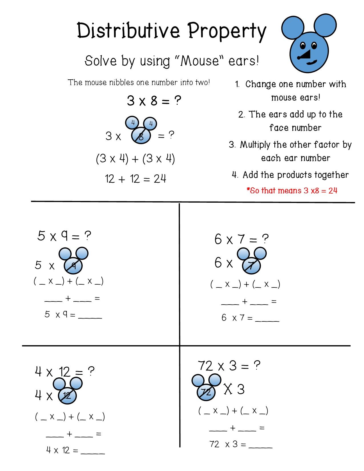 5 Ways to Master Distributive Property