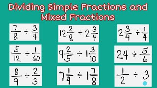 5 Easy Ways to Divide Fractions by Whole Numbers