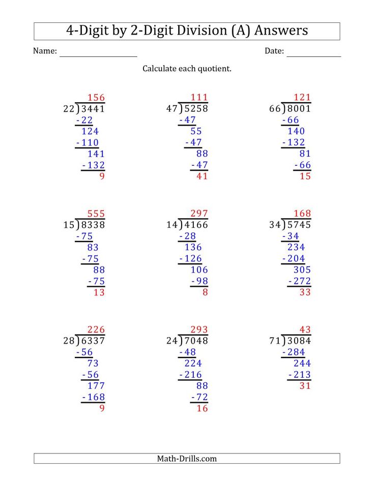 2 Digit Division Worksheets Made Easy for You