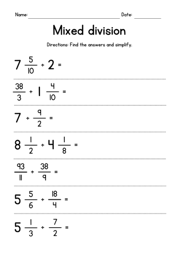 7 Ways to Simplify Division of Fractions