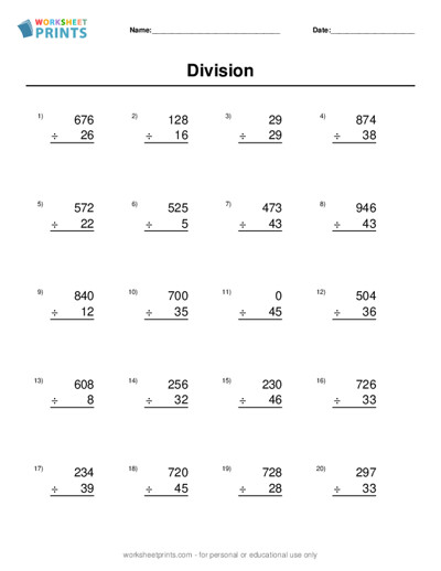 5 Ways to Master Division with a Worksheet Generator