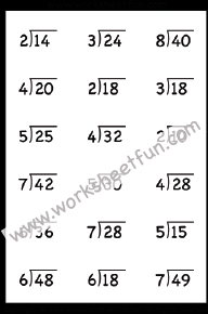 Division Worksheets Grade 3 Pdf