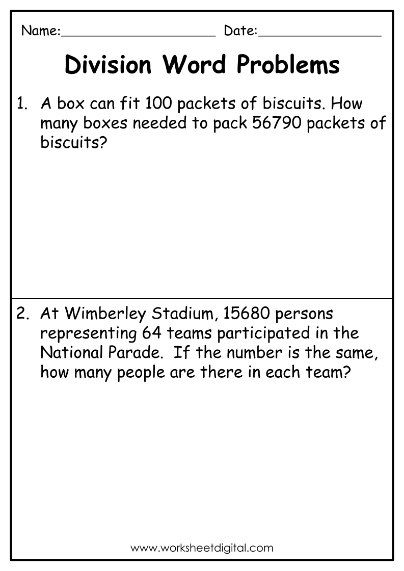 Division Worksheets Grade 4: Fun Practice for Young Learners