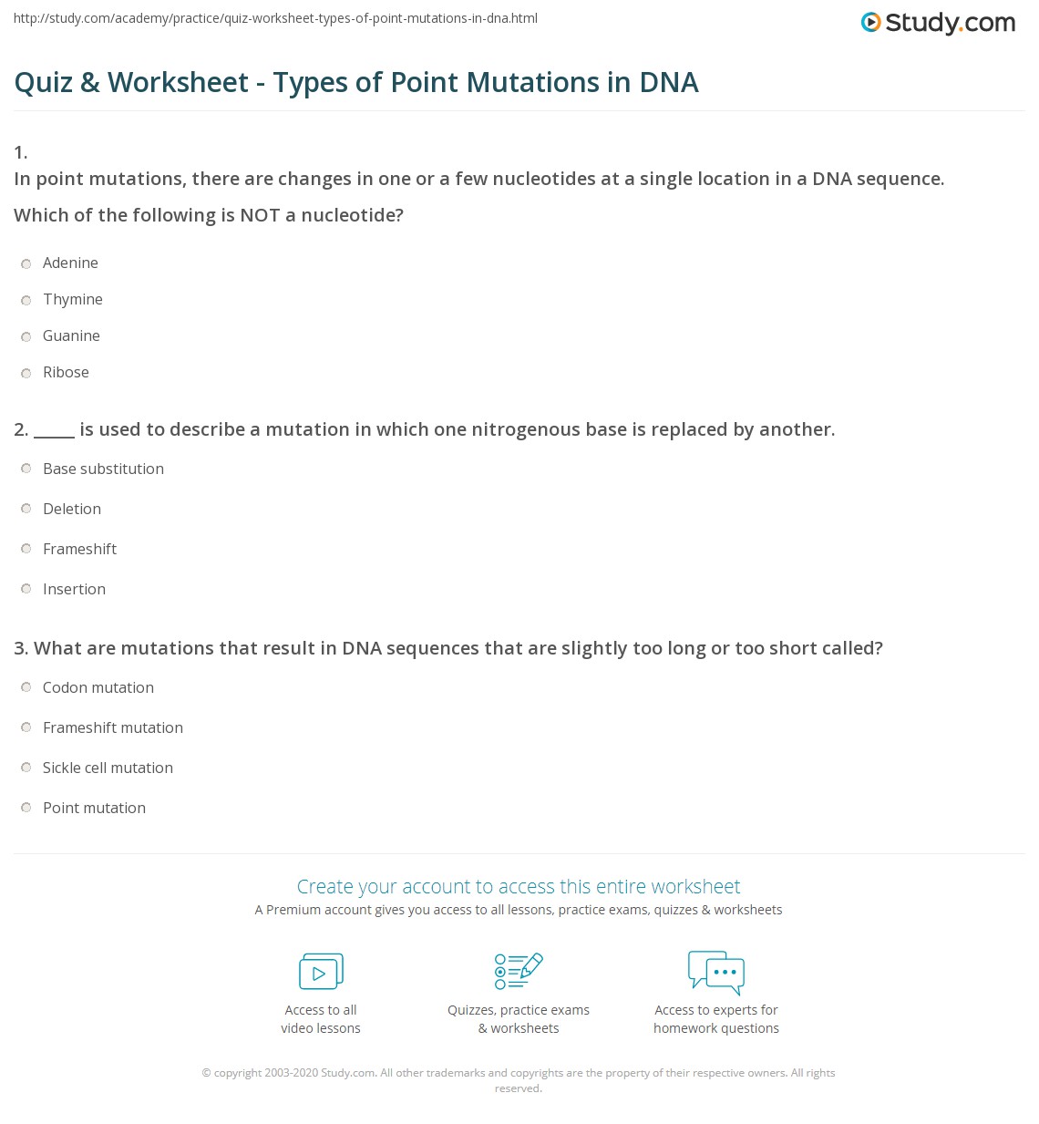 5 Ways to Master DNA Mutations Practice