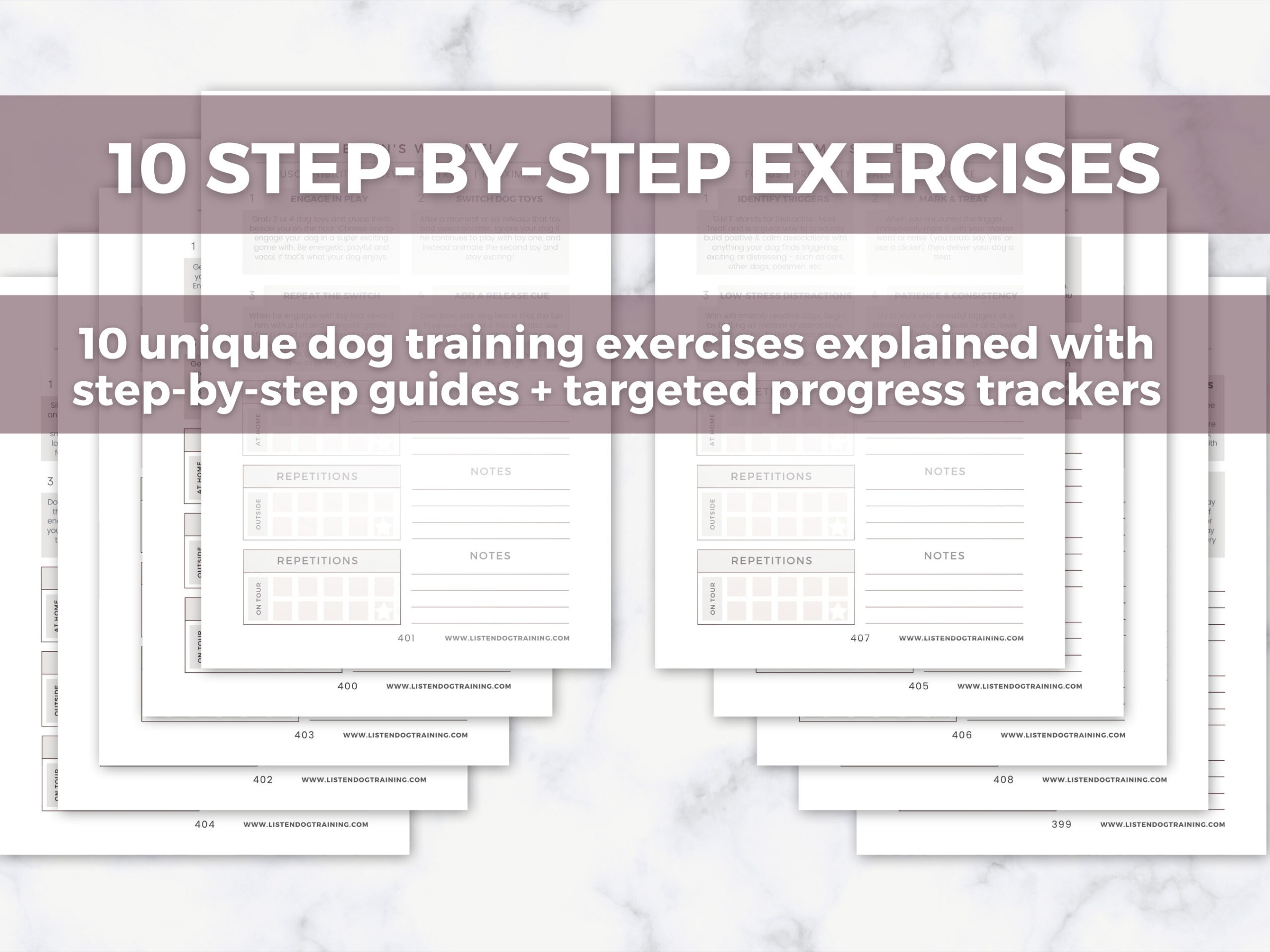 Dog Training Plan Template Excel