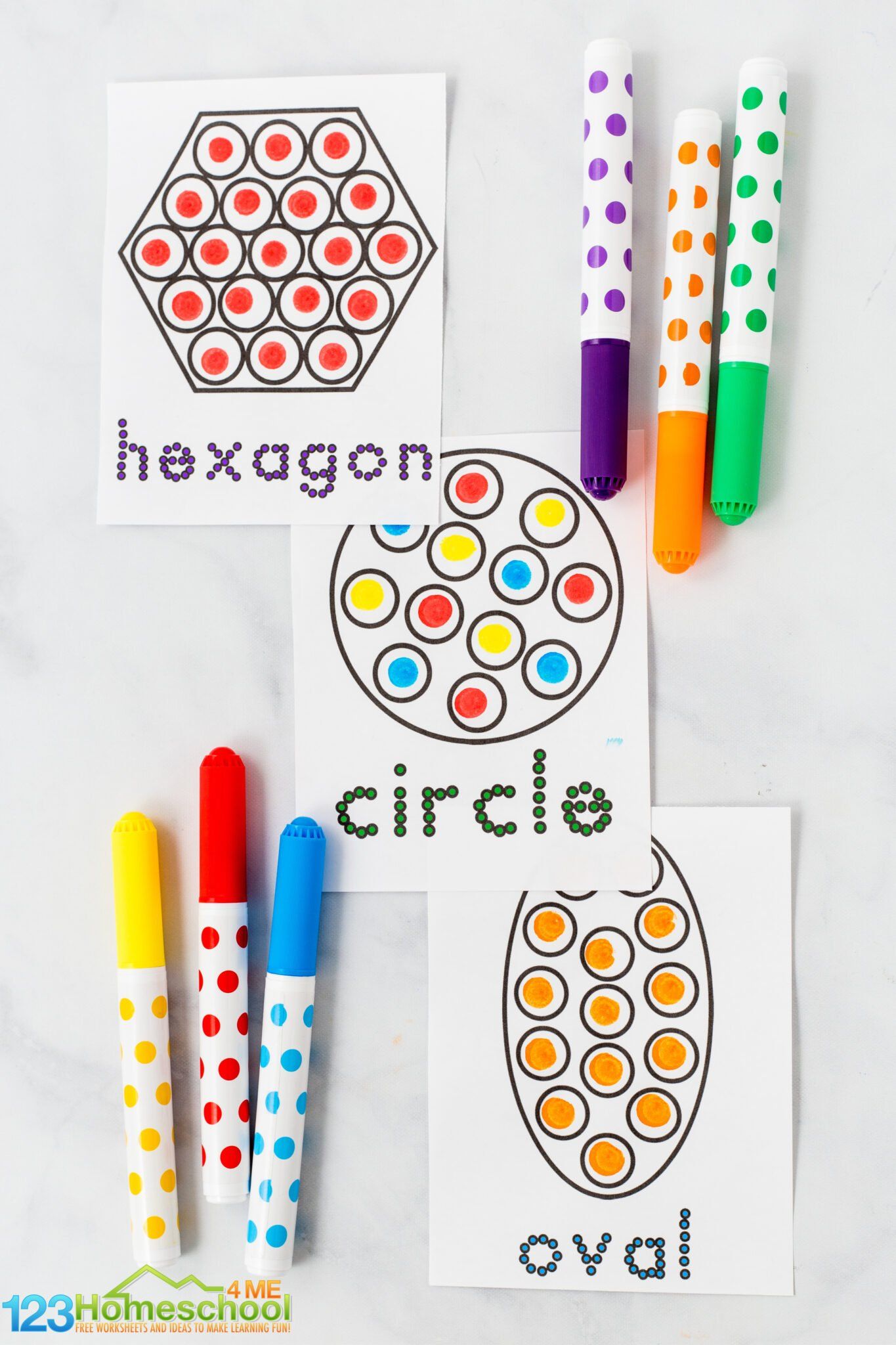 5 Fun Ways to Use Dot Marker Worksheets