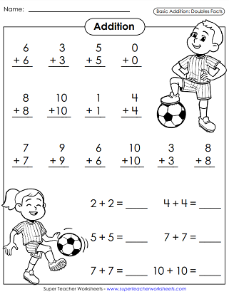 5 Ways to Master Double Addition with Worksheets