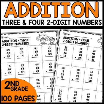 10 Fun Double Digit Addition Worksheets for Kids