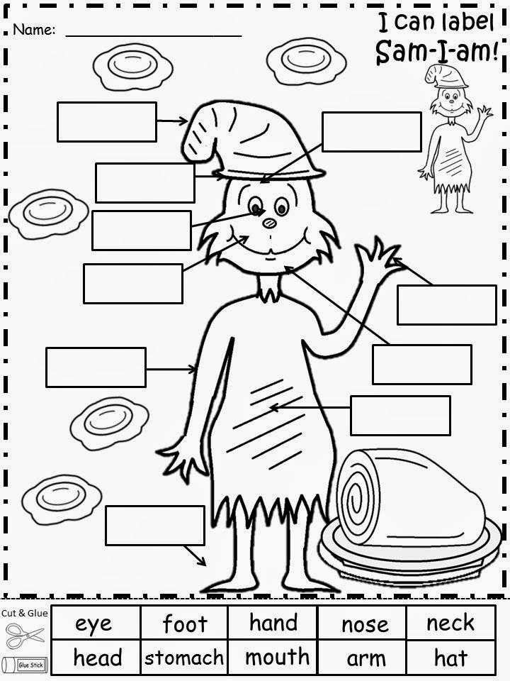 Dr Seuss Activities Worksheets