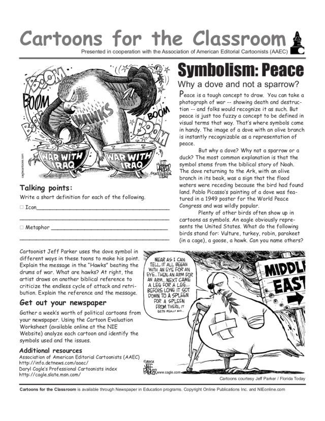 Dr Seuss Political Cartoons Worksheet Fun Learning Activity